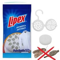 1 Un. Antimofo Antitraça Roupa Armários Gavetas 25G Fungos