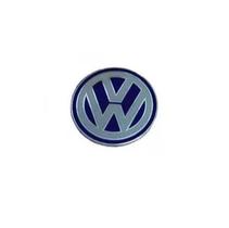 1 Un Logo Emblema Adesivo Volkswagen Chave Wv Aluminio 14Mm