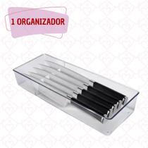 1 UN Organizador Grande De Facas Ideal Cozinha Gavetas Louça - PLASTUTTI
