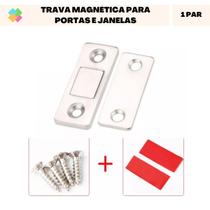 1 Und Fecho Magnetico Trava De Portas Com Ima Moveis Armario 1 Und Fecho Magnetico Trava De Portas Com Ima Moveis Armario