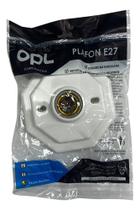 1 Und Plafon Octogonal Branco Com Soquete E27 Opl 1 Und Plafon Octogonal Branco Com Soquete E27 Opl