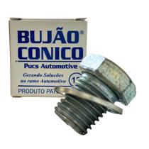 1 Unidade Bujão Cônico Carter Espanado 12mm Peugeot Honda Toyota