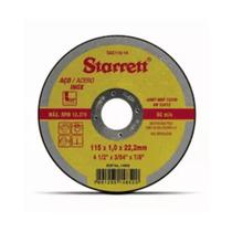 1 unidade Disco De Corte Starrett Dac115 4.1/2 Esmerilhadeira 1 unidade Disco De Corte Starrett Dac115 4.1/2 Esmerilhadeira