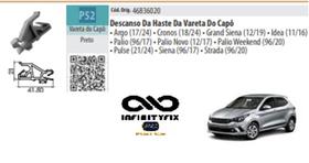 1 Unidade Grampo Presilha Prender Segurar Vareta Capô Palio Cronos Punto Siena Strada-p52