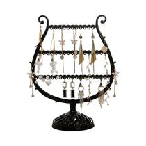 1 unidade - prateleira criativa de exibição de joias para colar de copo de vinho