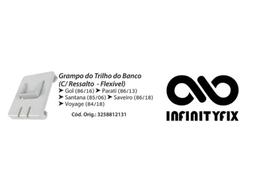 1 Unidade Presilha Deslize Grampo do Trilho do Banco Com Trava Flexível Gol Voyage Parati Polo-p26