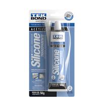1 Unidade Silicone Acético Incolor 50g Tekbond 1 Unidade Silicone Acético Incolor 50g Tekbond