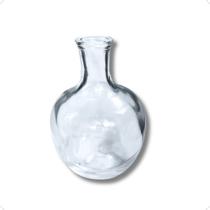 1 Vasinho de Vidro Pequeno Transparente 11 cm Decoração Lembrancinha