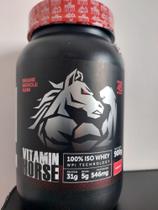 1 whey 100% isolado - sabor morango