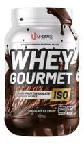 1 Whey Gourmet 900gr - Isolado Concentrado - Whey Protein Chocolate