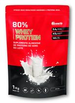 1 whey protein concentrado (1kg) - sabor leite em pó