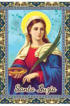 10.000 Santinho de Santa Luzia (oração no verso) - 7x10 cm