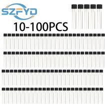 10-100pcs A3144 A3144E A3144EUA OH3144E 44E 3144 TO-92S Sensor de efeito Hall