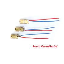10/5PCS 5mW 650nm 3V Diodos Laser Red Dot Laser Diod Módulo de Circuito Cabeça de Cobre