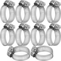 10 ABRACADEIRA 1/2" ROSCA SEM FIM 12 - 20 CHAPA 8mm