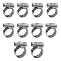 10 Abraçadeira Aperto De Mangueira Gás E Jardim 13/19 Rexon