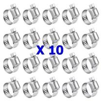 10 Abraçadeira De Metal Mangueira Aço Inox 13x19 10 Abraçadeira De Metal Mangueira Aço Inox 13x19
