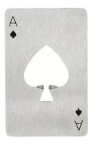 10 Abridor De Garrafa Carta Baralho Aço Inoxidavel Portátil 10 Abridor De Garrafa Carta Baralho Aço Inoxidavel Portátil