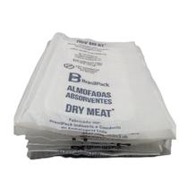 10 Absorventes Almofada Para Absorção Líquido Alimentos 40 gramas Branco Dry Meat 10 Absorventes Almofada Para Absorção Líquido Alimentos 40 gramas Branco Dry Meat