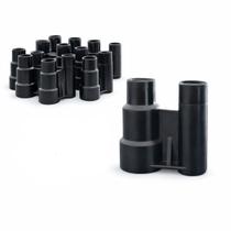 10 Adaptadores 1/2" Plasnova Tubos Engate Rápido Estaca Uso Rural e Jardim