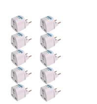 10 Adaptadores De Tomada Universal Padrão Europeu P Brasil 10 Adaptadores De Tomada Universal Padrão Europeu P Brasil