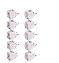 10 Adaptadores De Tomada Universal Padrão Europeu P Brasil 10 Adaptadores De Tomada Universal Padrão Europeu P Brasil