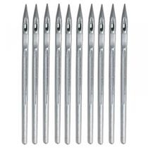 10 Agulhas DNx1 25 Para Máquina De Costura Portátil Para Sacaria 603625