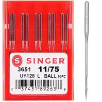 10 Agulhas Galoneira Colarete Singer UYx128 3651 Industrial