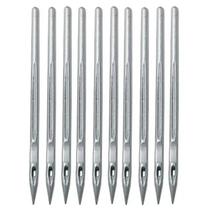 10 agulhas p/ maq de sacaria rafia boca de saco dnx1 200/25