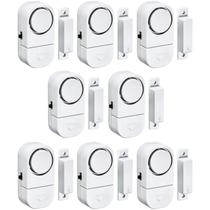 10 Alarmes Sonoros Contra Invasão Porta Janela Sem Fios