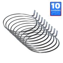 10 Anel Arco 20cm Parafusar Painel, Muro, Parede, Sem Vaso 10 Anel Arco 20cm Parafusar Painel, Muro, Parede, Sem Vaso