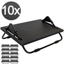 10 Apoio de Pé, Apoio para os Pés Ergonômico em MDF