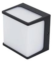 10 arandela led biv 8w 3000k - 3000k - ip65 - preta - ctb 10 arandela led biv 8w 3000k - 3000k - ip65 - preta - ctb