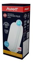 10 Arandela Tartaruga Led Branca Ip65 5w Branco Quente 3000k