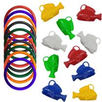 10 Argolas E 10 Peixinhos Brincadeiras Festa Junina