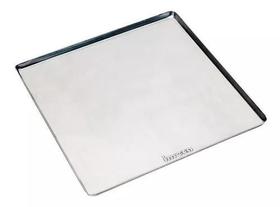 10 Assadeiras Alumínio Lisa Estampada 35X35X1 Imeca