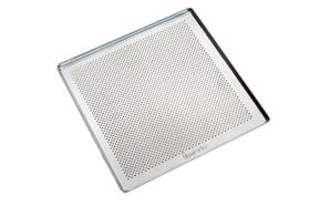 10 Assadeiras Alumínio Perfurada Estampada 35X35X1 Imeca