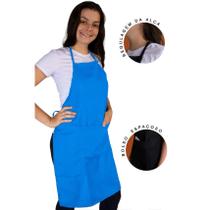 10 Avental de Tecido com Bolso na Frente, Alça e Fivelas de Regulagem da Altura - Oxford Gold Premiu