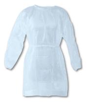 10 Avental Descartável Anadona Manga Longa C/ Punho Elástico