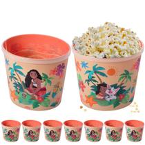 10 Balde de Pipoca Pote Moana Lembrancinha Sacola Surpresa 10 Balde de Pipoca Pote Moana Lembrancinha Sacola Surpresa