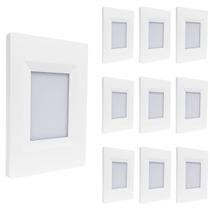 10 Balizador Elegance Led 4x2 2W Branco Quente 3000K Bivolt
