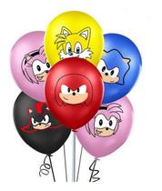 10 Balões Bexigas Sonic Festa Aniversário Decoração Knucles - Pokemon Cards