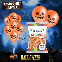 10 Balões Halloween Preto e Abóbora Laranja 10 Polegadas Piffer Inspire Sua Festa Loja 10 Balões Halloween Preto e Abóbora Laranja 10 Polegadas Piffer Inspire Sua Festa Loja