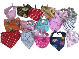 10 bandanas Pet cachorro dog