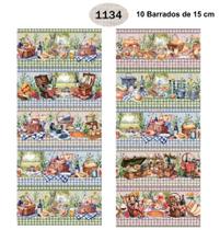 10 Barrados de 15 cm Igaratinga - Ref 1134 - Tricoline 100% Algodão