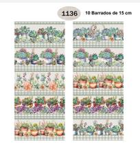 10 Barrados de 15 cm Igaratinga - Ref. 1136 para Pano de Copa 10 Barrados de 15 cm Igaratinga - Ref. 1136 para Pano de Copa