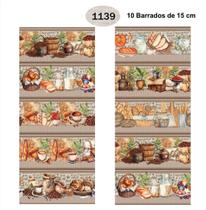 10 Barrados de 15 cm Igaratinga Tricoline 100% Algodão Estampa Digital