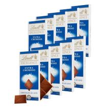 10 Barras Chocolate - Extra Creamy - Lindt Excellence 10 Barras Chocolate - Extra Creamy - Lindt Excellence