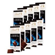 10 Barras, Chocolate, Lindt Excellence, Sal Marinho, 100G 10 Barras, Chocolate, Lindt Excellence, Sal Marinho, 100G