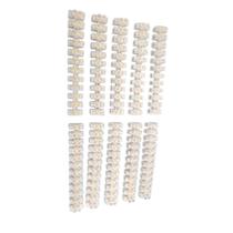 10 Barras Conector Elétrico Tipo Sindal em termoplástico 25A 0-380v~ 12 Polos
